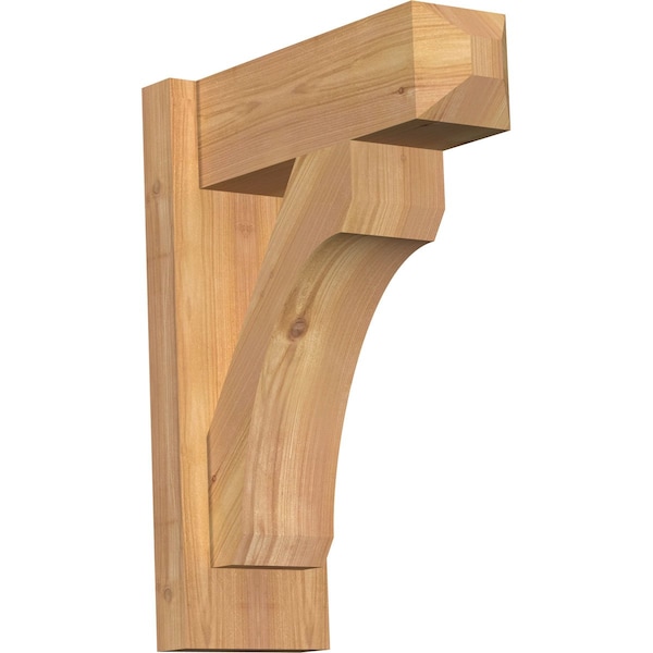 Ekena Millwork Legacy Craftsman Smooth Outlooker, Western Red Cedar, 5 1/2"W x 14"D x 18"H OUT06X14X18LEC04SWR - main